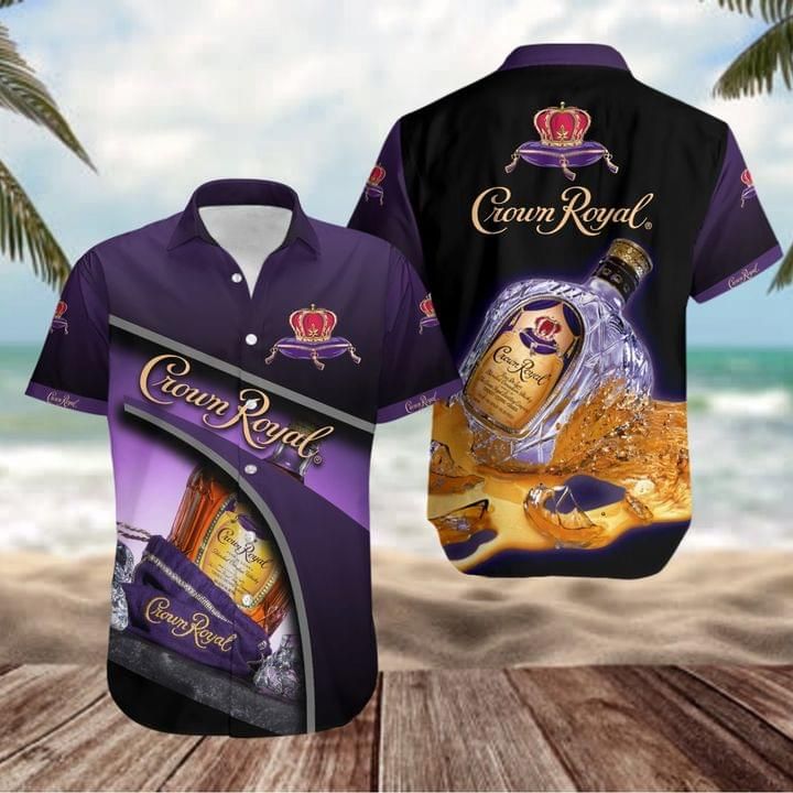 Crown Royal Wine Hawaiian Shirt Summer Outfit Beach