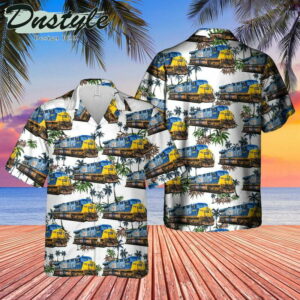 Csx Transportation Ge Ac6000Cw Locomotive Hawaiian Shirt