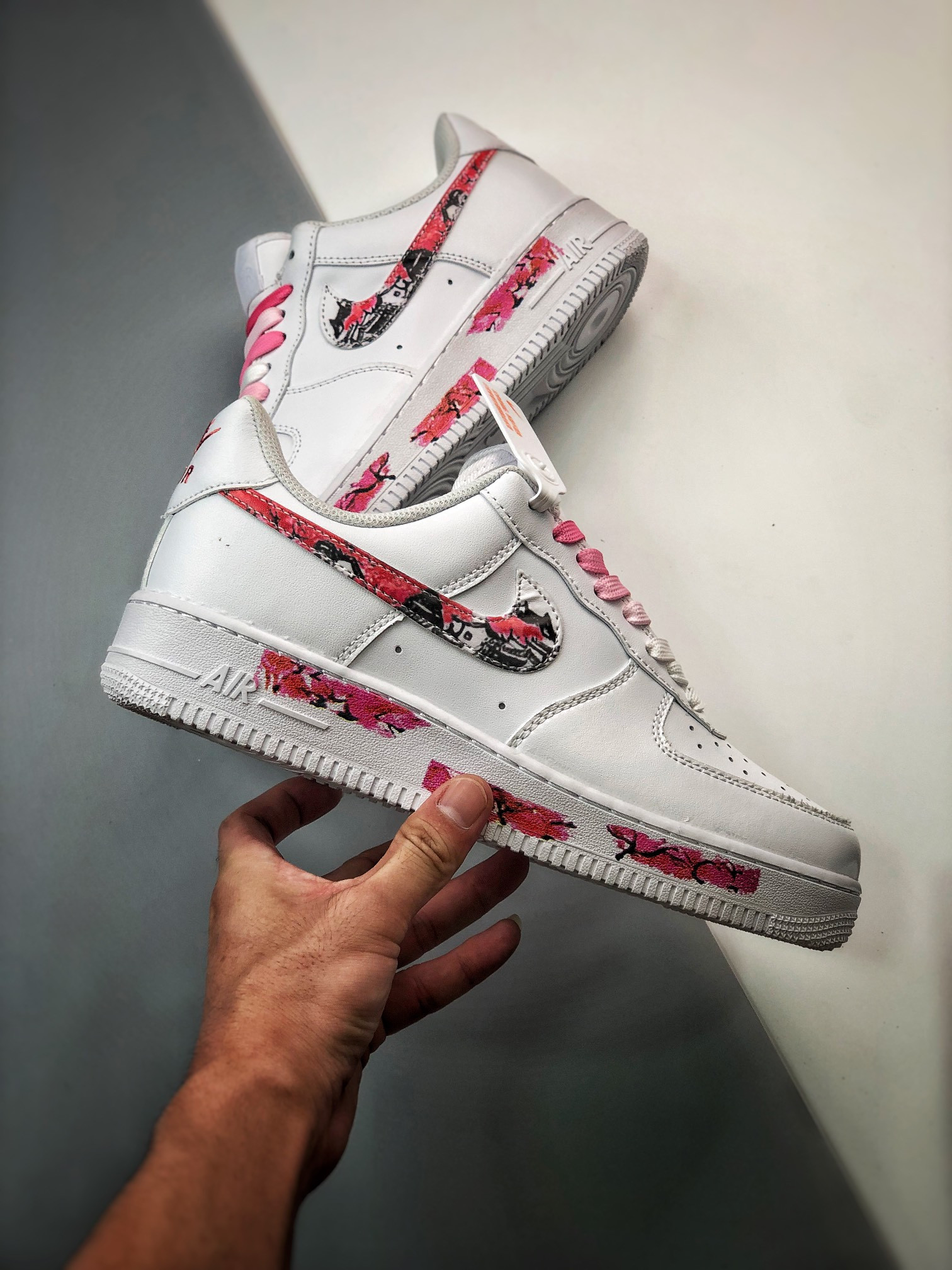 Custom Nike Air Force 1 Low White For Sale