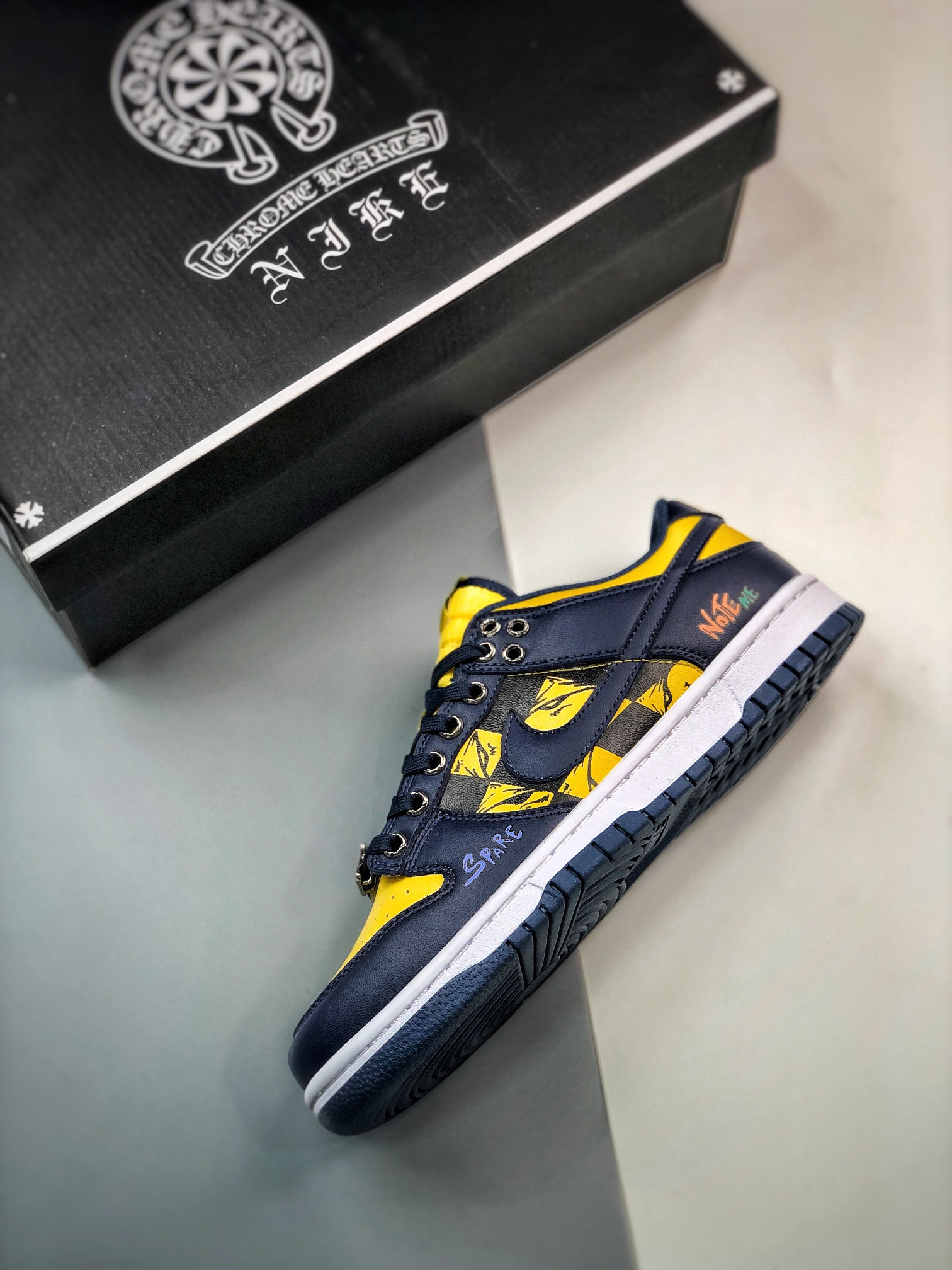 Custom Nike Dunk Low Michigan For Sale