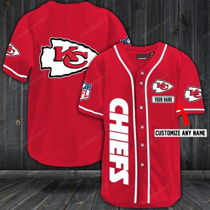 Customize Name Kansas City Chiefs Hawaiian Shirt