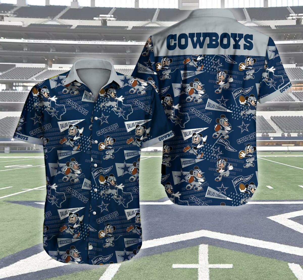 Dallas Cowboys Hawaiian Shirt Outfit Beach Summer