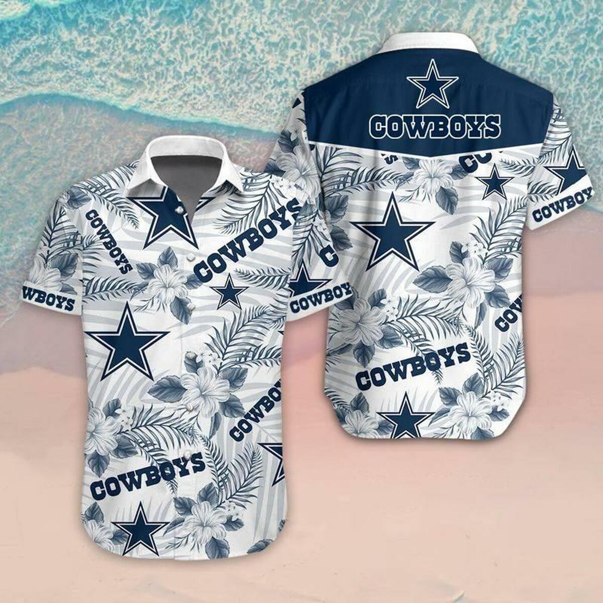 Dallas Cowboys Hawaiian Shirt Outfit Beach Summer