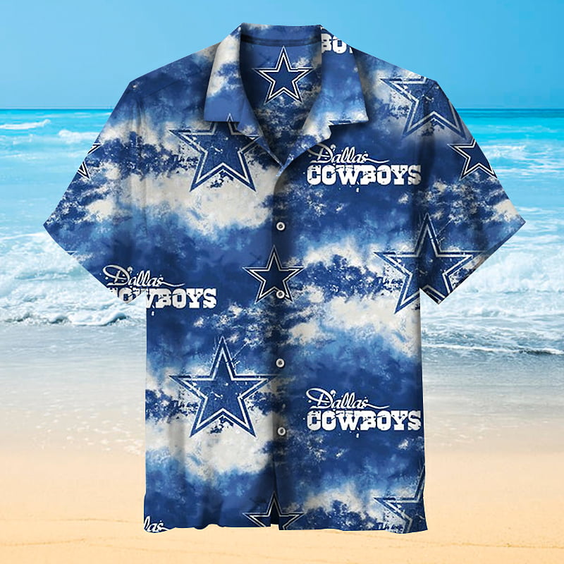 Dallas Cowboys Hawaiian Shirt Beach Summer Outfit