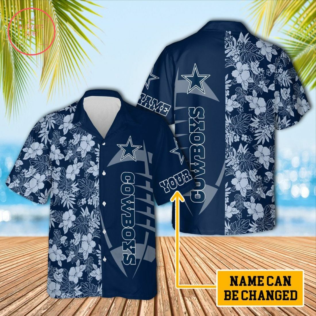 Dallas Cowboys Custom Hawaiian Shirt