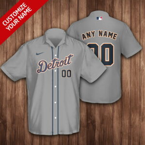 Detroit Tigers Hawaiian Shirt Summer Outfit Beach