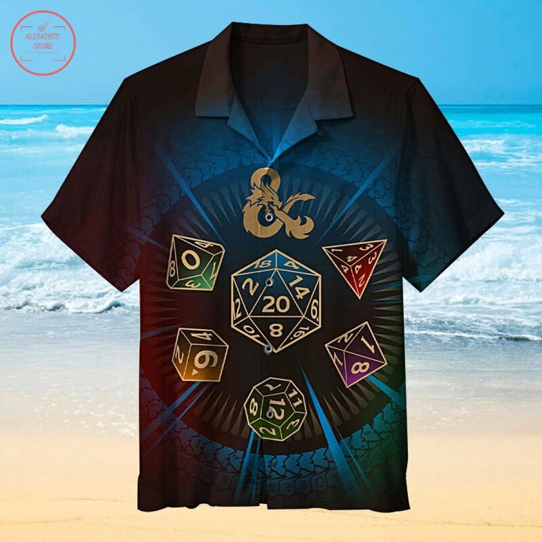 Dice Game Hawaiian Shirt Summer Beach Outfit