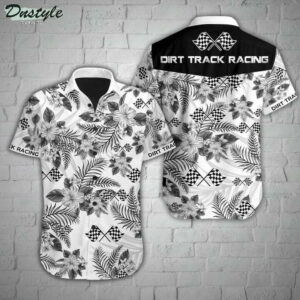 Dirt Track Racing Hawaiian Shirt Outfit Summer Beach