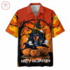 Dog And Pumpkin Hawaiian Shirt Outfit Summer Beach