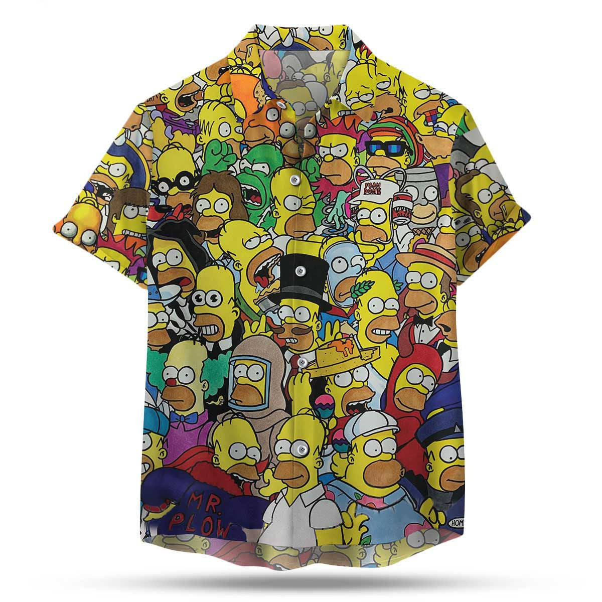 D Oh Simpsons The Simpsons Family Hawaiian Shirt