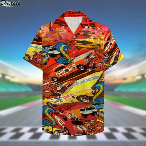 Drag Racing Snake And Mongoose Hawaiian Shirt