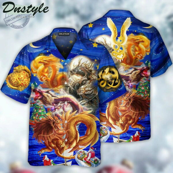 Dragon And Merry Hawaiian Shirt Summer Outfit Beach