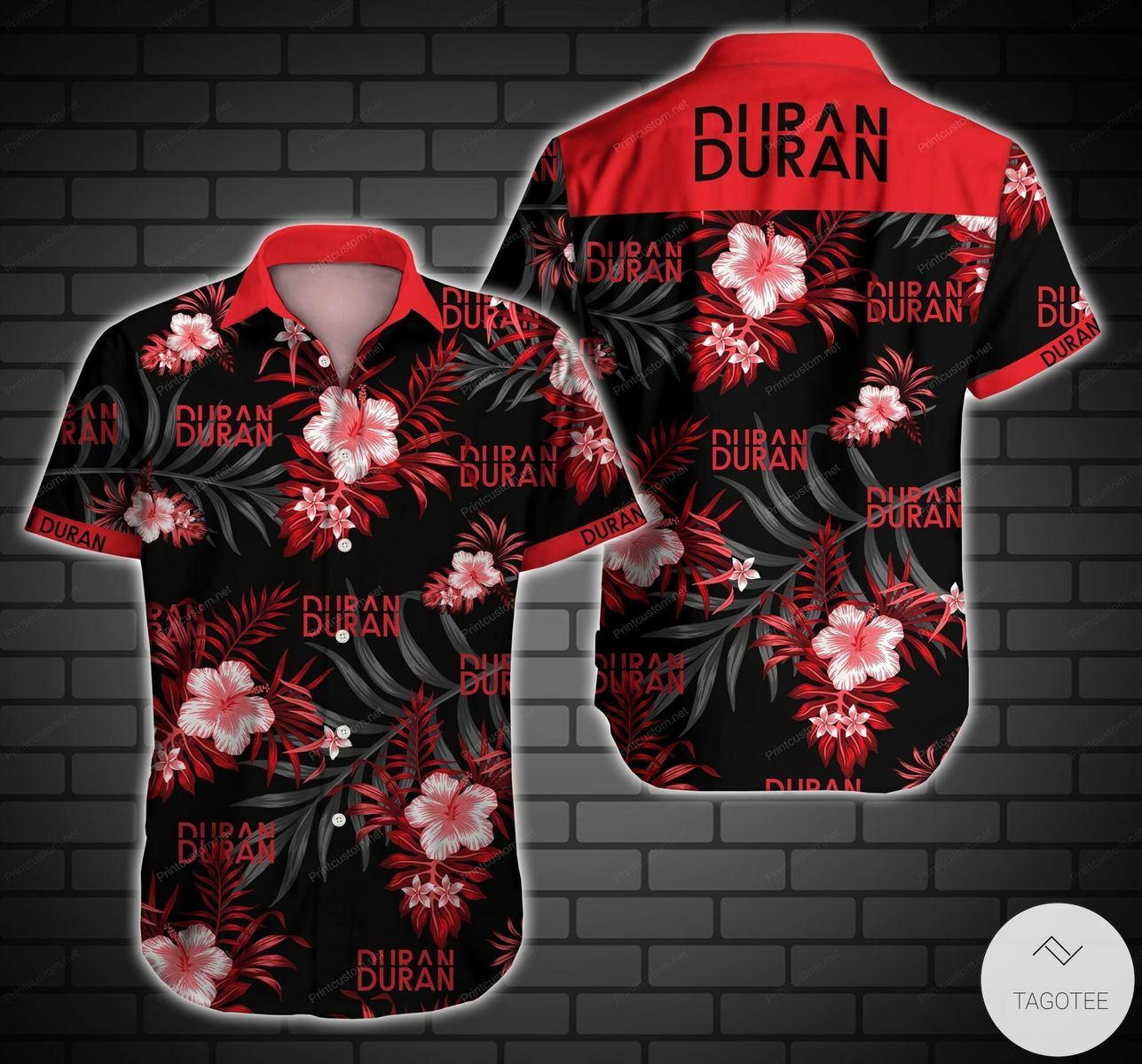 Duran Hawaiian Shirt Summer Beach Outfit