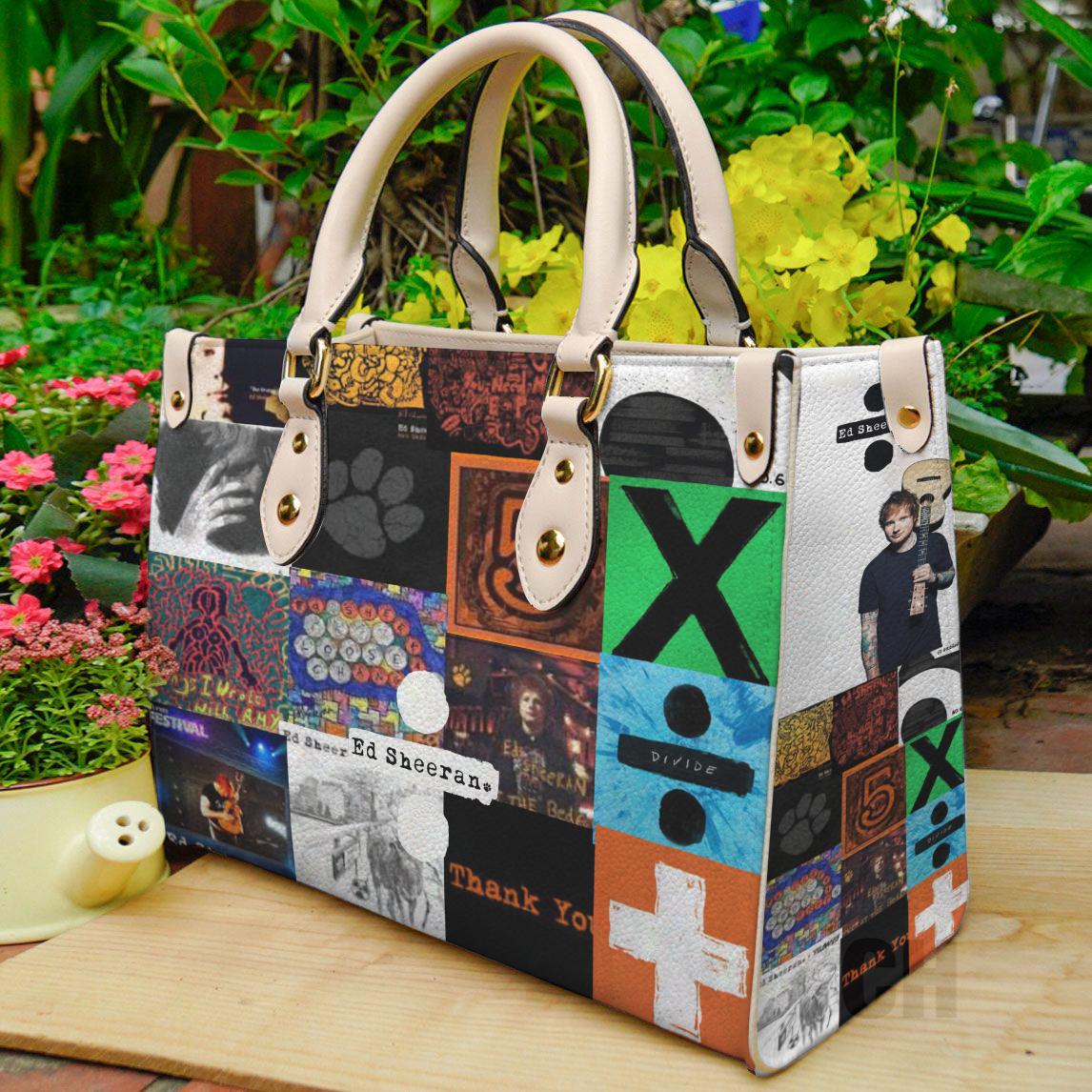 Ed Sheeran Women Leather Hand Bag