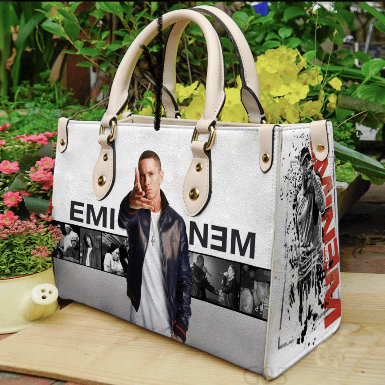 Eminem Women Leather Hand Bag