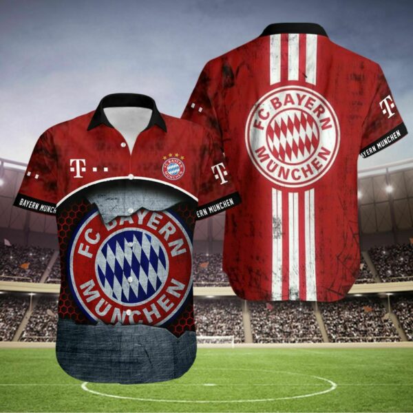 Fc Bayern Muchen Hawaiian Shirt Summer Beach Outfit