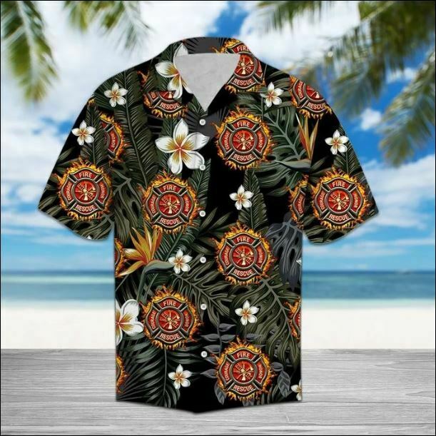 Fightfighter Tropical Hawaiian Shirt