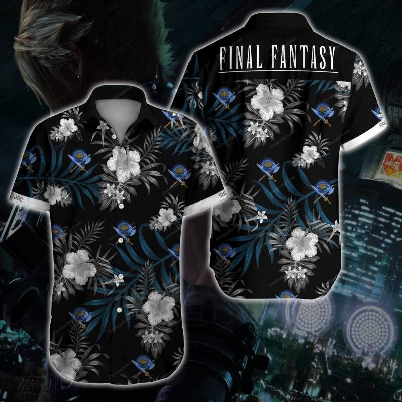 Final Fantasy Hawaiian Shirt Beach Summer Outfit