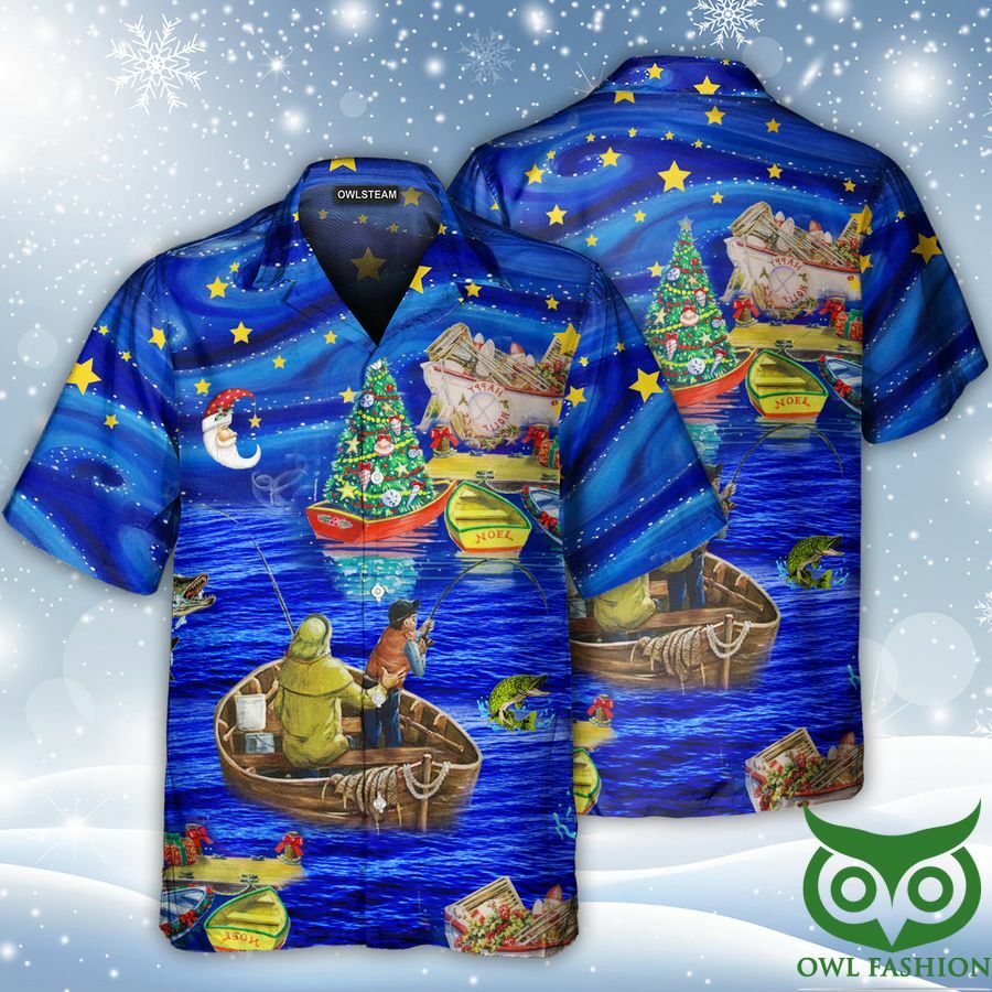 Fishing Lover Amazing Blue Ocean Hawaiian Shirt