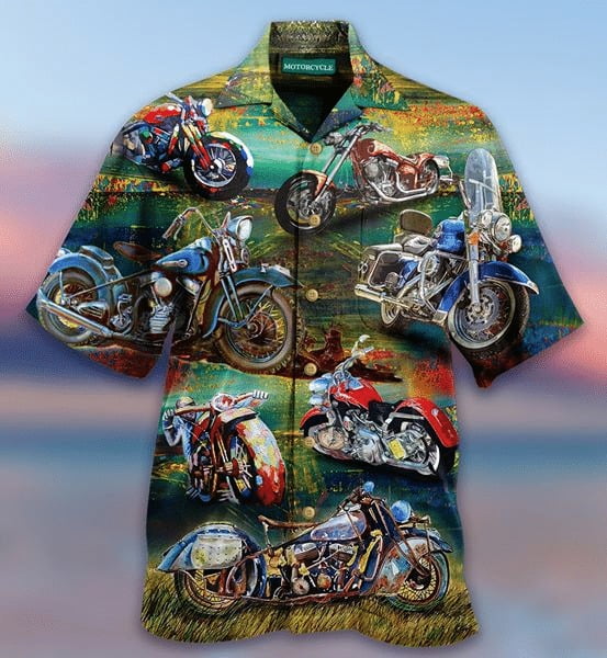 Freedom Is A Full Tank Motorcycles Hawaiian Shirt