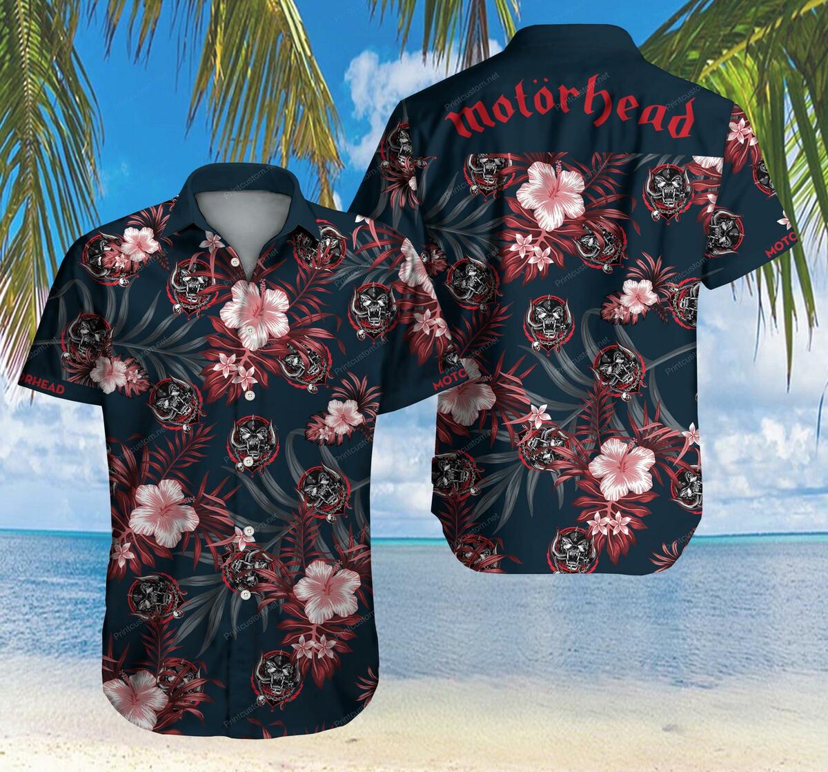 Fructi Motorhead Hawaiian Shirt Beach Summer Outfit