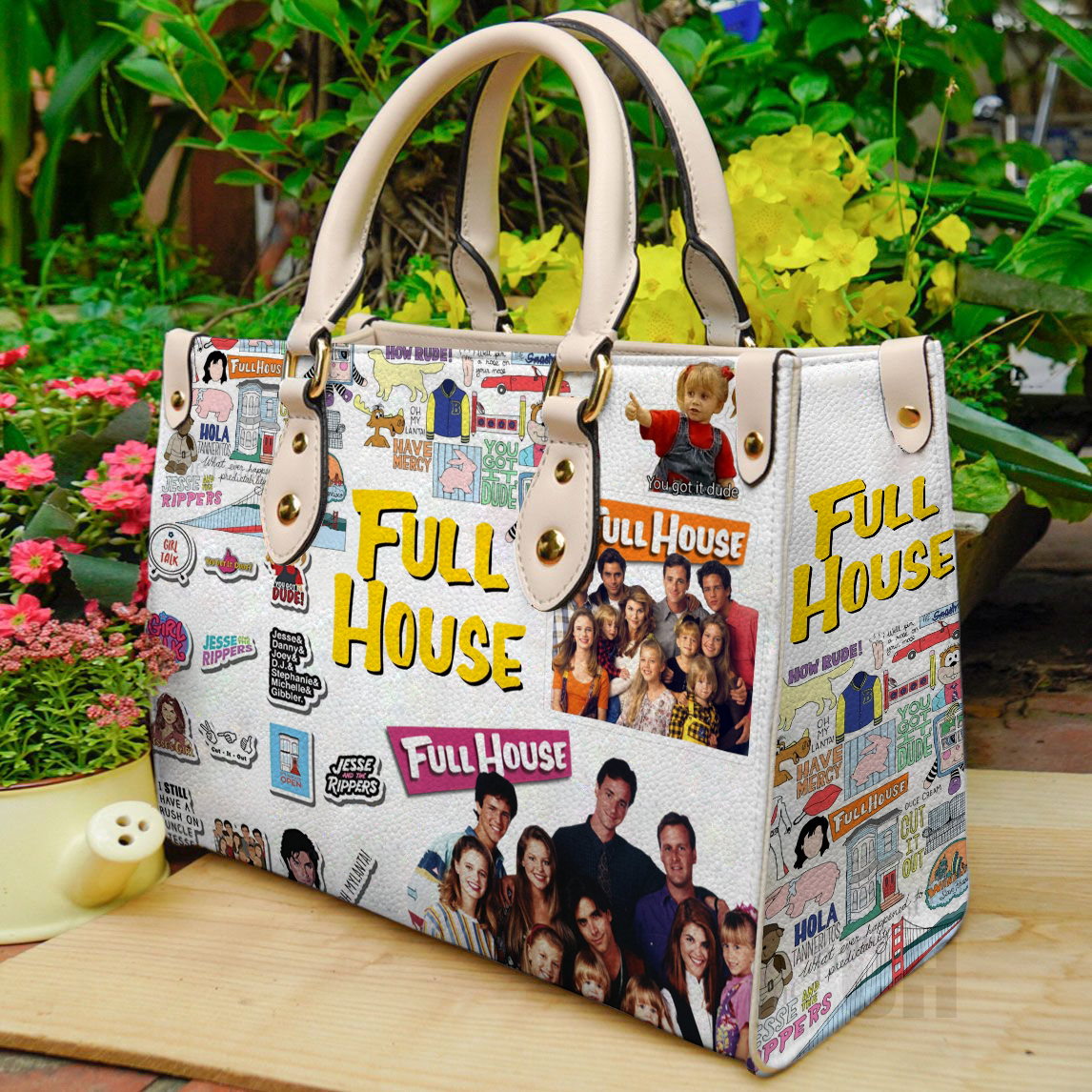 Full House Full House Women Leather Hand Bag