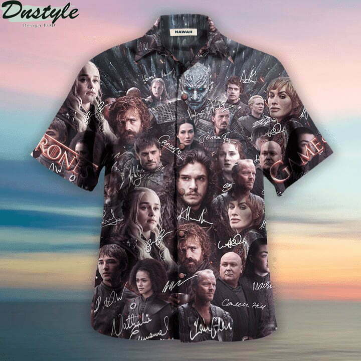 Game Of Thrones Winter Is Coming Hawaiian Shirt