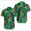 German Shepherd Tropical Hawaiian Shirt