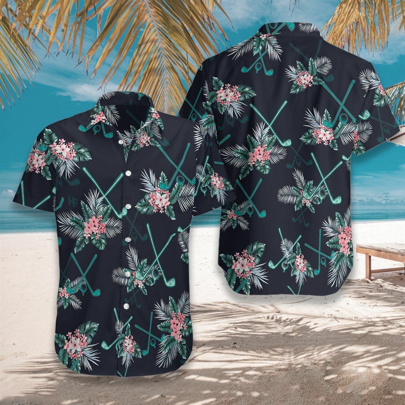 Golf Tropical Hawaiian Shirt Summer Outfit Beach