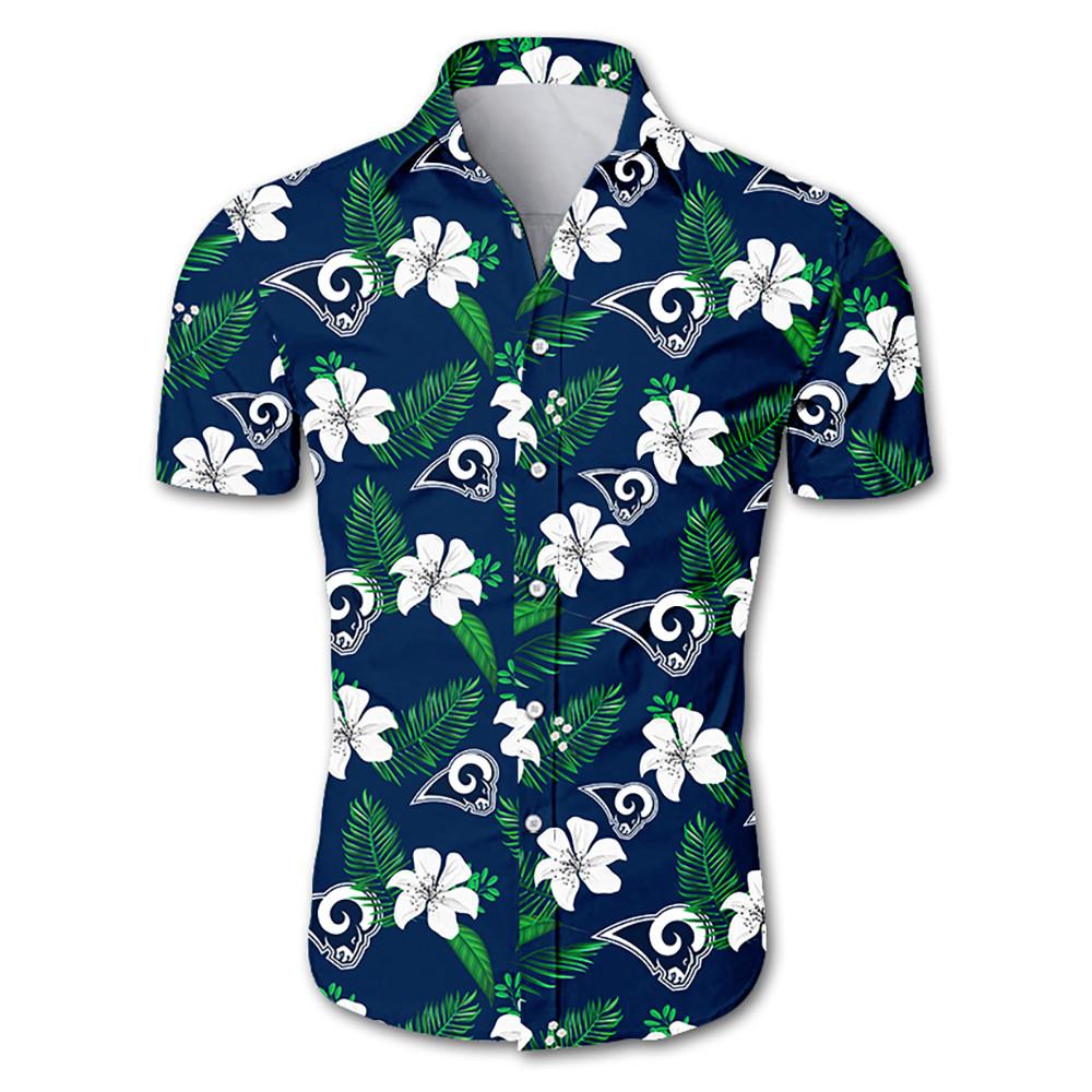 Great Los Angeles Rams Hawaiian Shirt