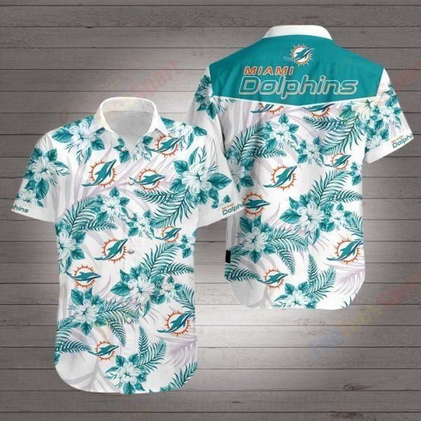 Great Miami Dolphins Hawaiian Shirt