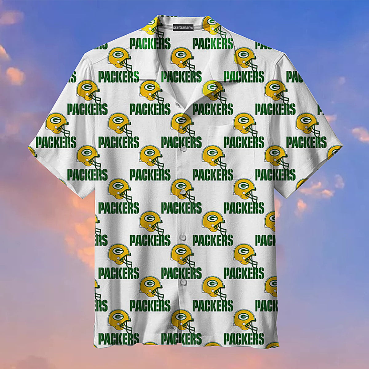 Green Bay Packers Classic S Hawaiian Shirt