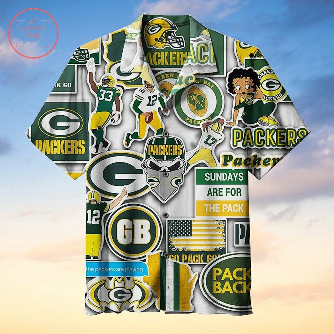 Green Bay Packers Commemorative Hawaiian Shirt