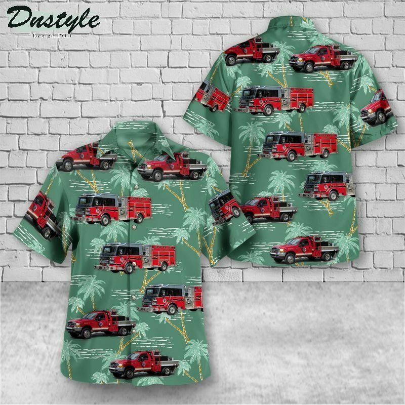 Groveland Lake County Florida Groveland Fire Rescue Hawaiian Shirt