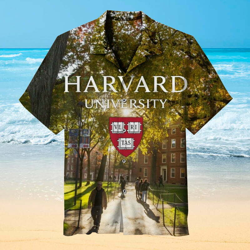 Harvard University Hawaiian Shirt