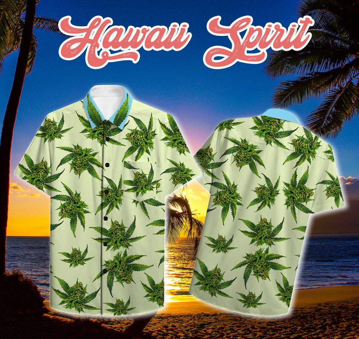 High Spirit Hawaiian Shirt Beach Summer Outfit