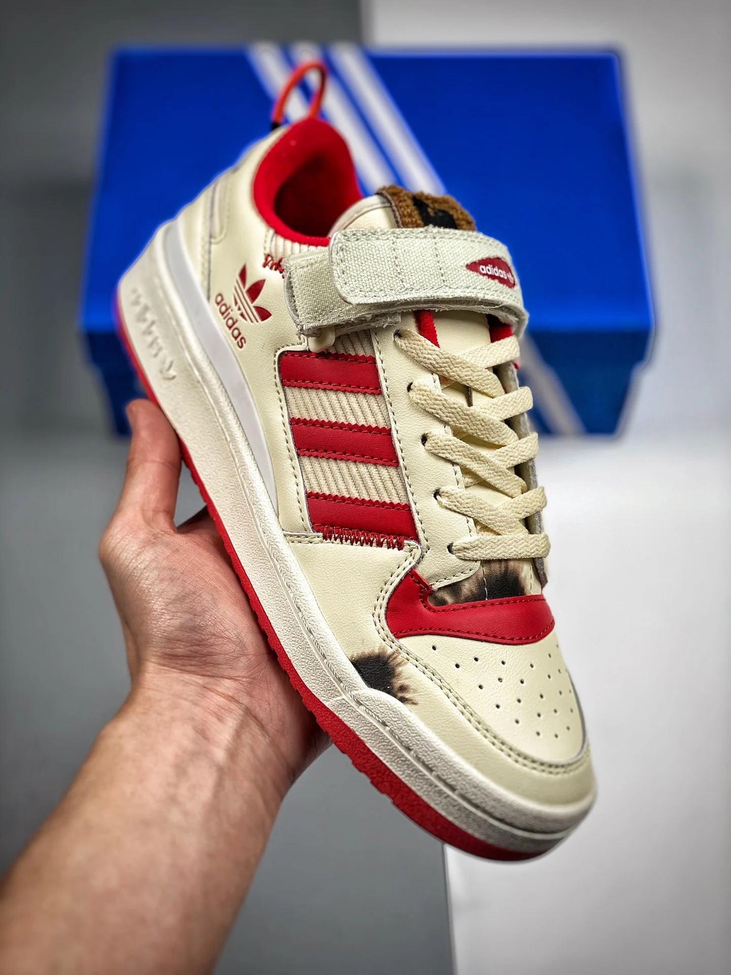 Home Alone x Adidas Forum Low White Red For Sale