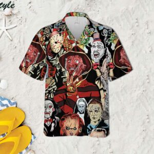 Horror Squad Tropical Hawaiian Shirt