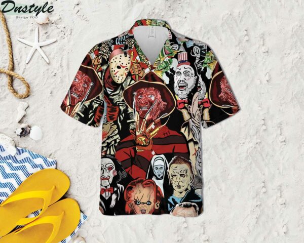 Horror Squad Tropical Hawaiian Shirt