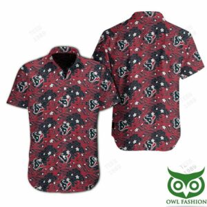 Houston Texans Great Waves Of Japanese Hawaiian Shirt