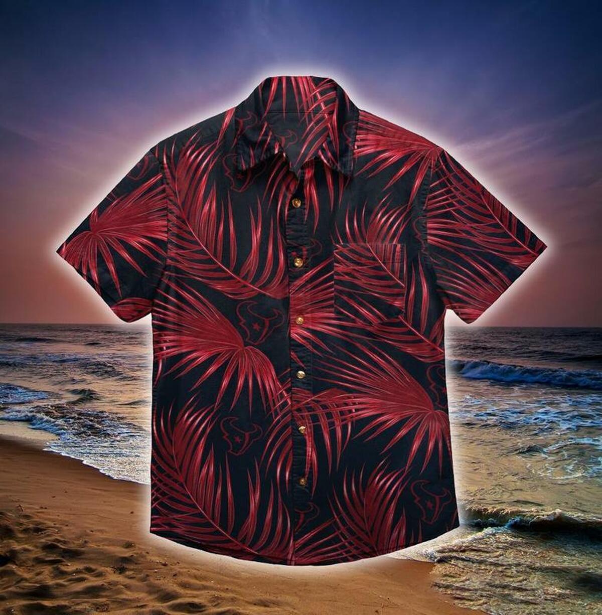 Houston Texans Hawaiian Shirt Summer Beach Outfit