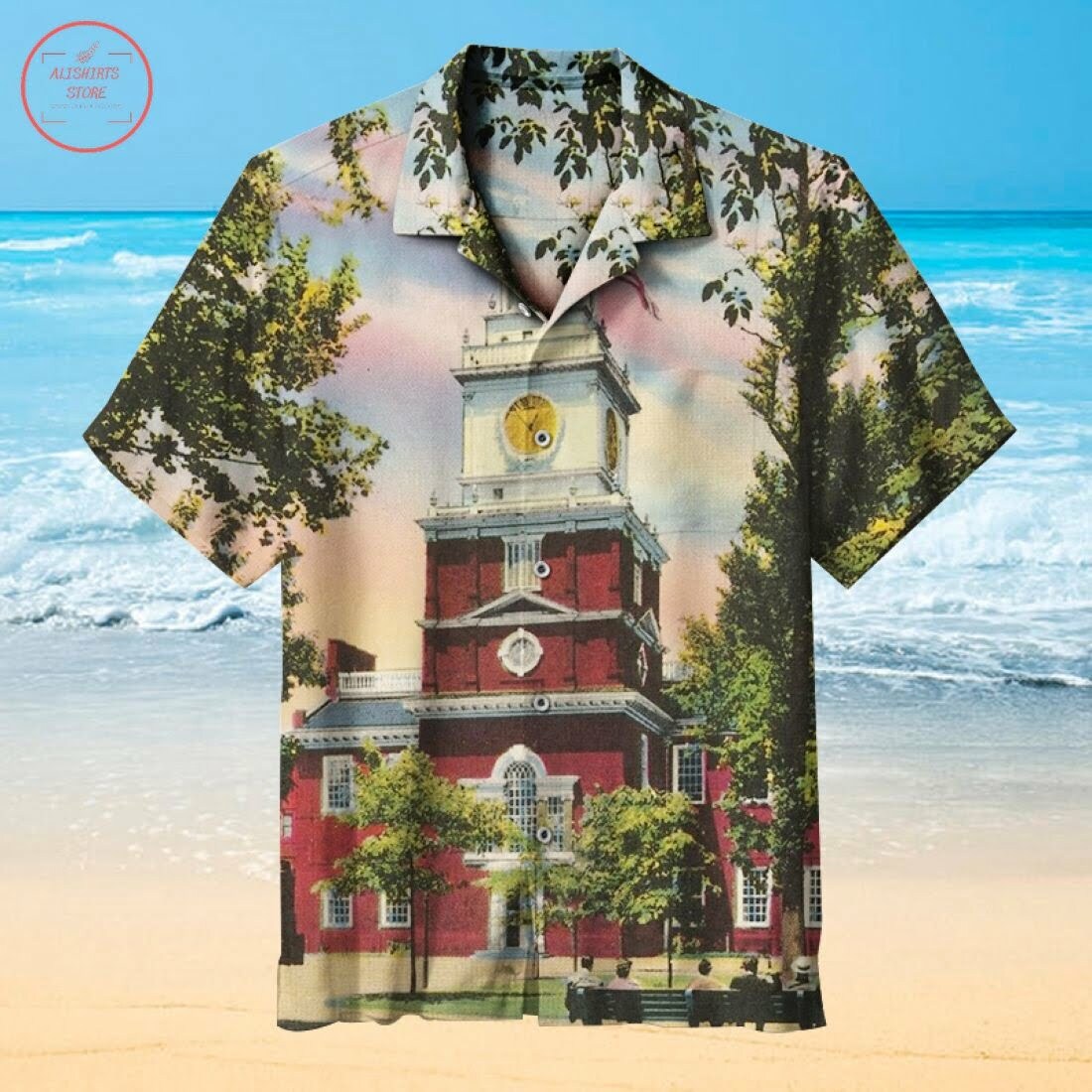 Independence National Historical Park Hawaiian Shirt