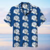 Indianapolis Colts Check Hawaiian Shirt