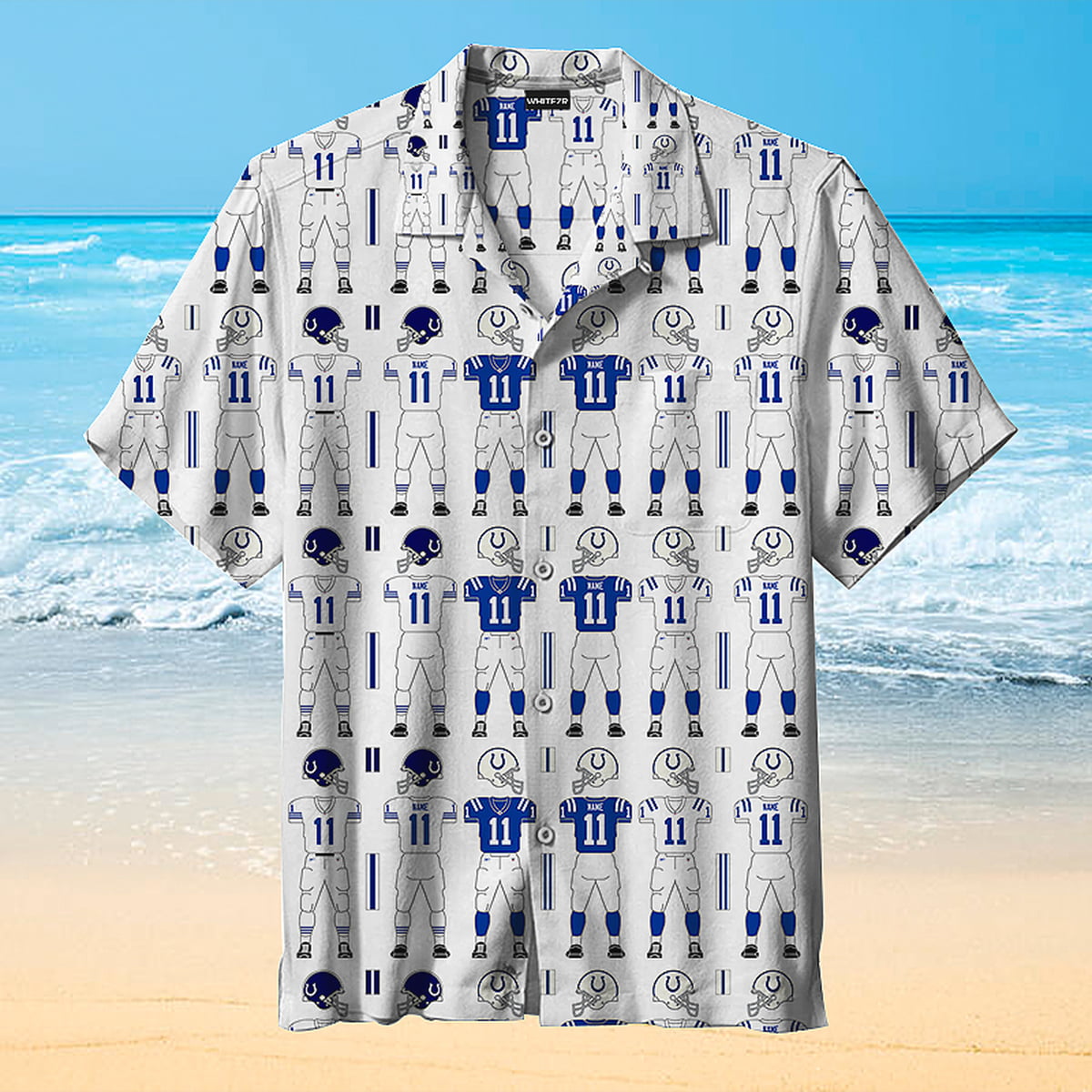 Indianapolis Colts Hawaiian Shirt