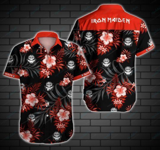 Iron Maiden Rock Music Hawaiian Shirt