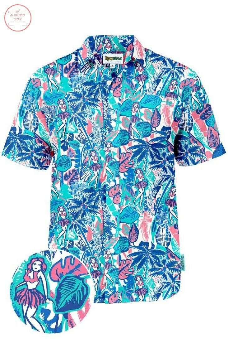 Island Breeze Hawaiian Shirt Summer Beach Outfit