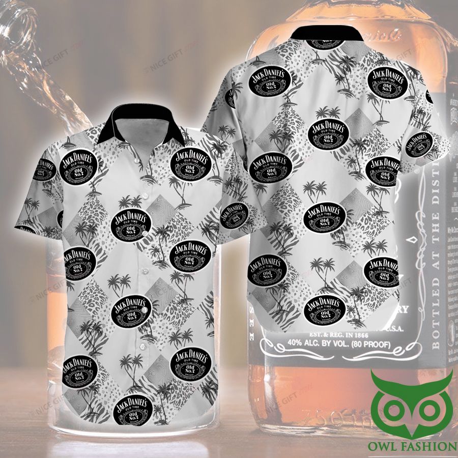 Jack Daniels Whiskey Hawaiian Shirt