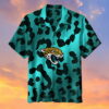 Jacksonville Jaguar Leopard Hawaiian Shirt