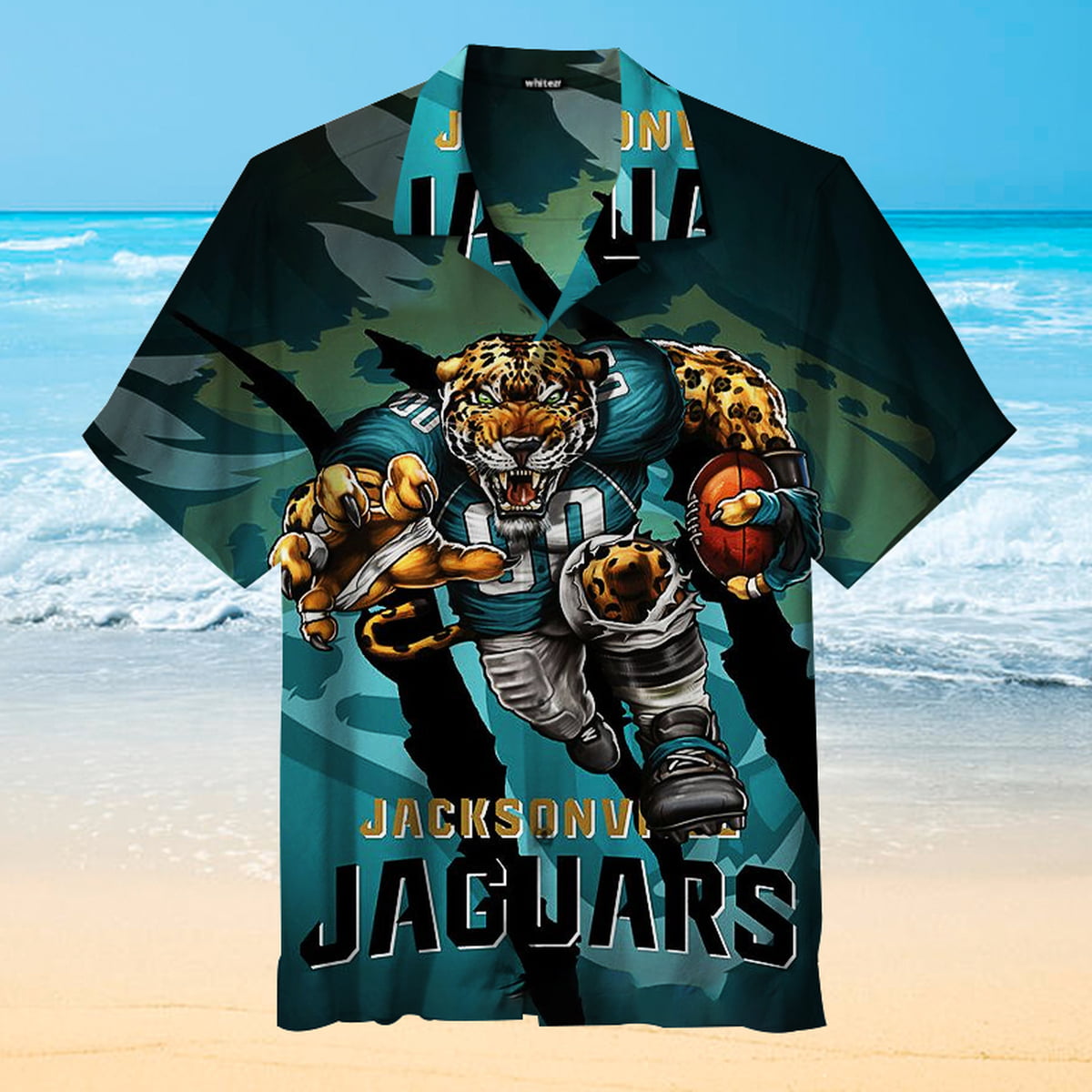 Jacksonville Jaguar Wild Hawaiian Shirt