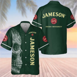 Jameson Irish Whiskey Hawaiian Shirt